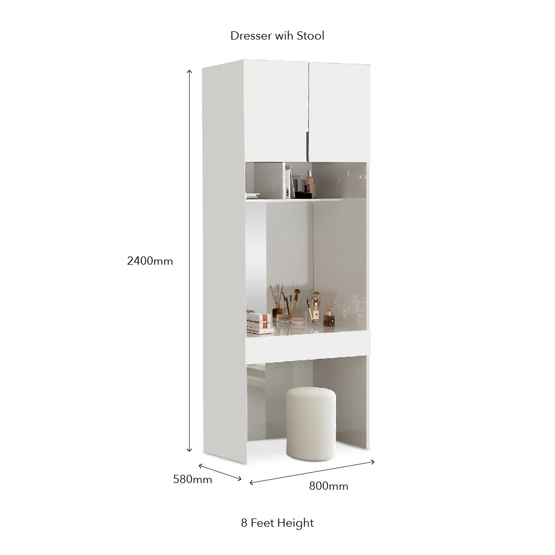 QUINN Gold Modular Wardrobe