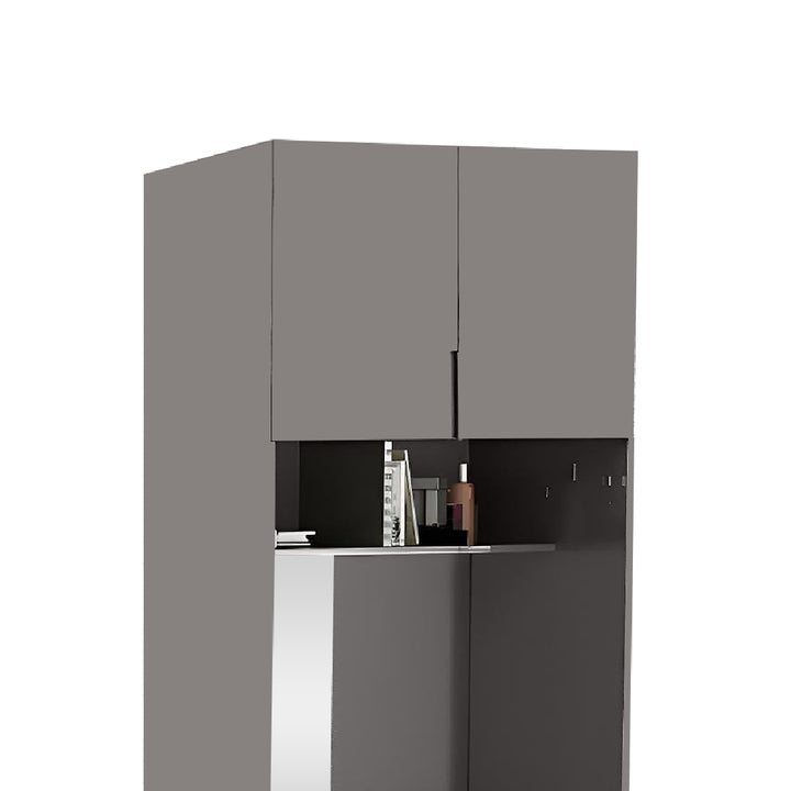 QUINN Grey Modular Dresser Wardrobe