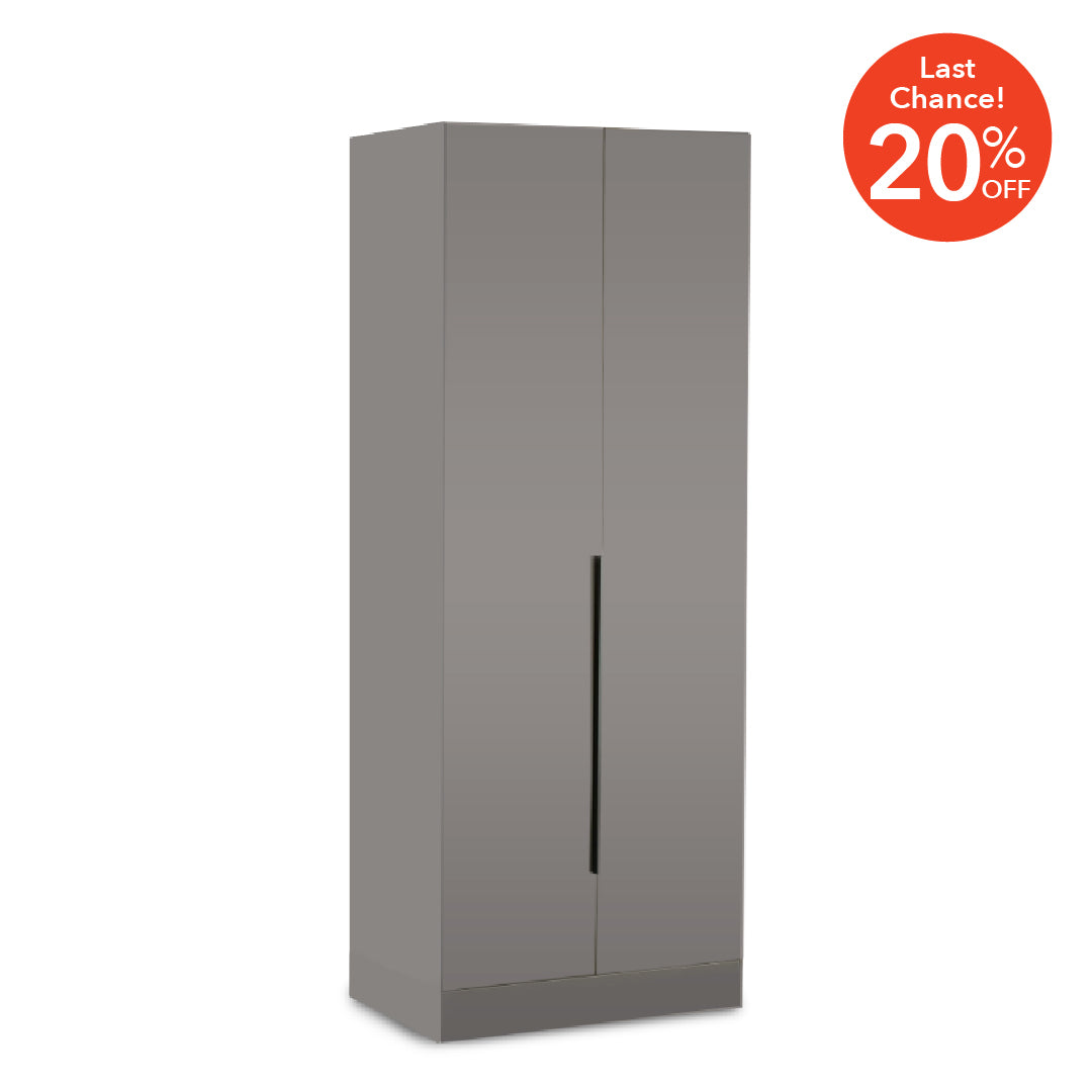 QUINN Grey Modular Wardrobe