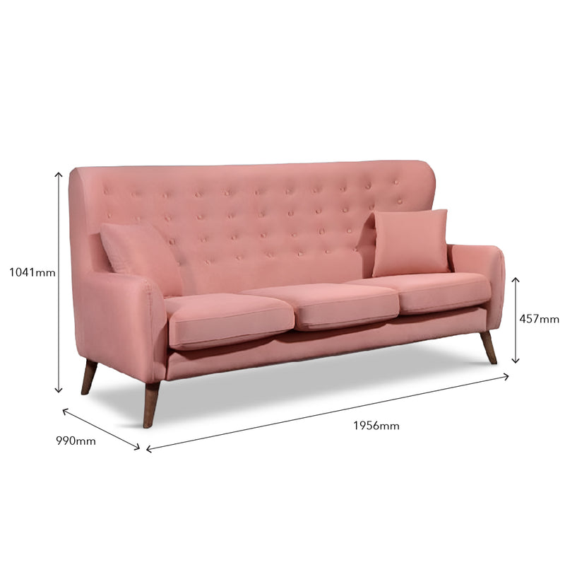 QURO 3 Seater Sofa