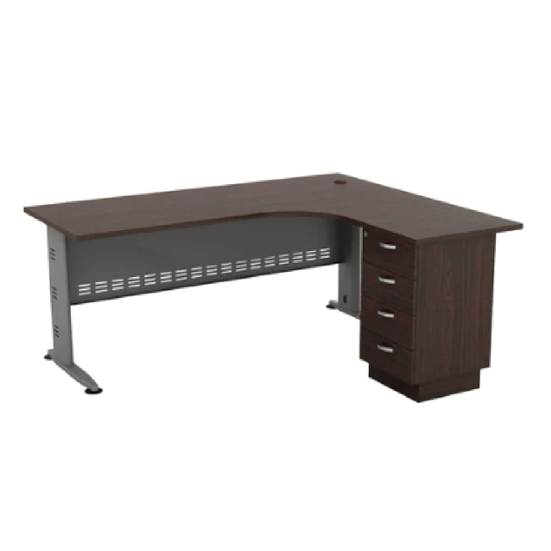 QUUPA 6' Superior Compact Table with 4 Layers Drawer