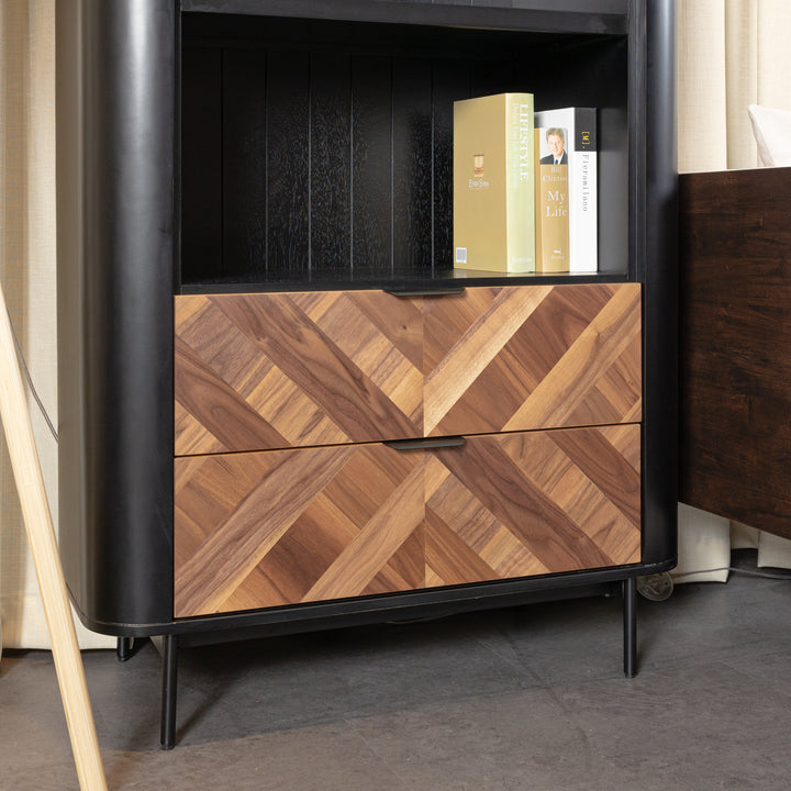 ZURI Bookcase Open Shelf