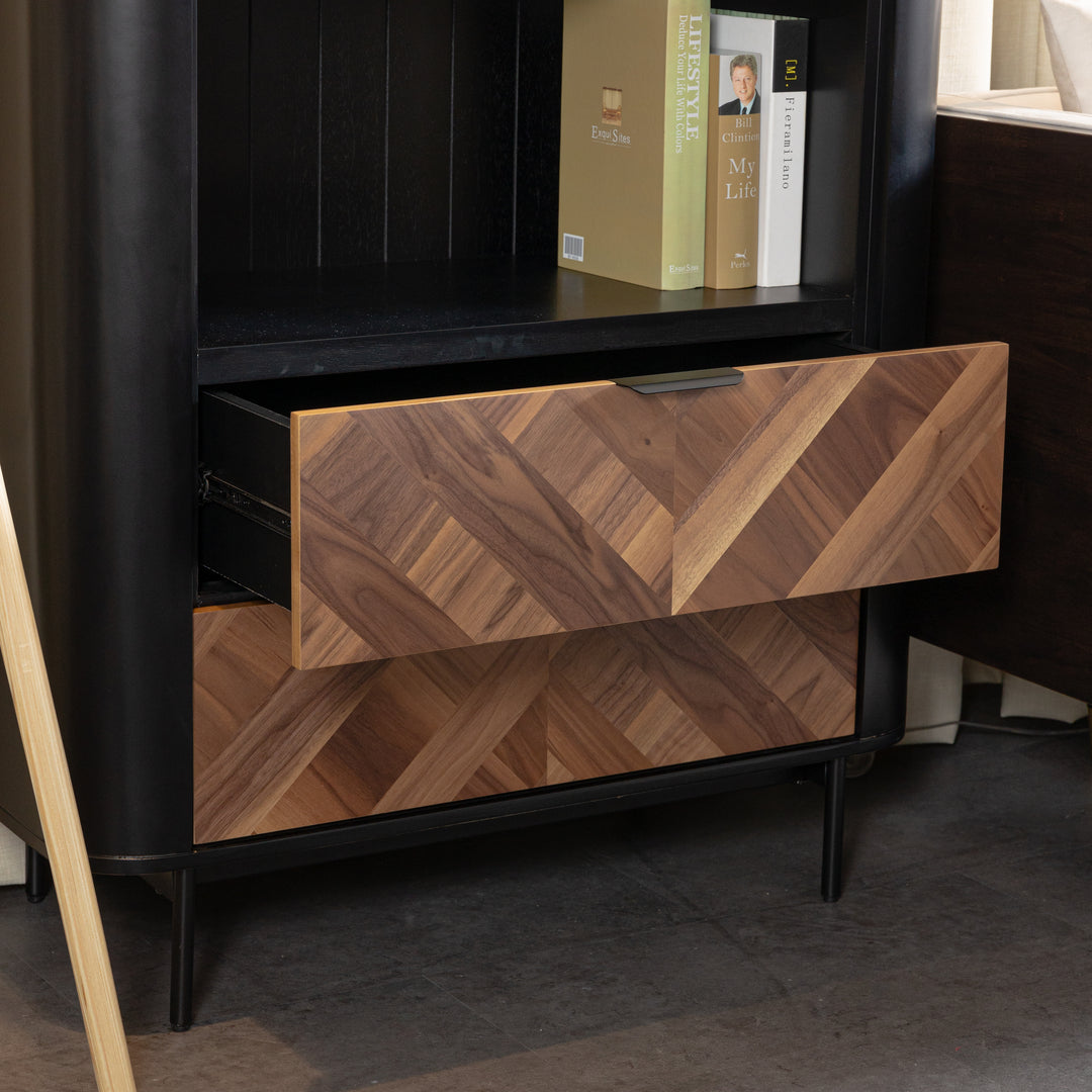 ZURI Bookcase Open Shelf