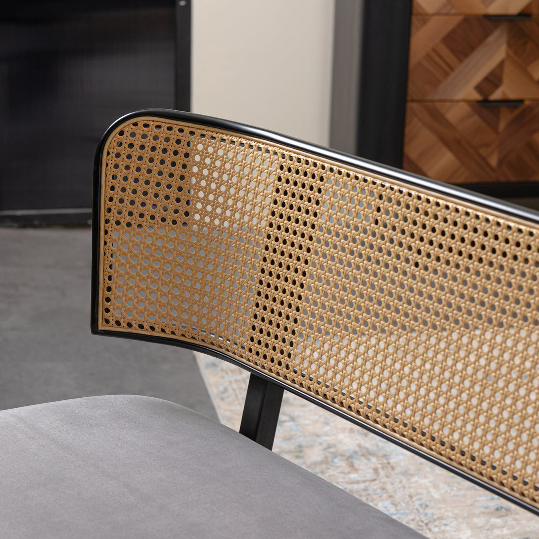 LEDGER Bench Chair Light Grey