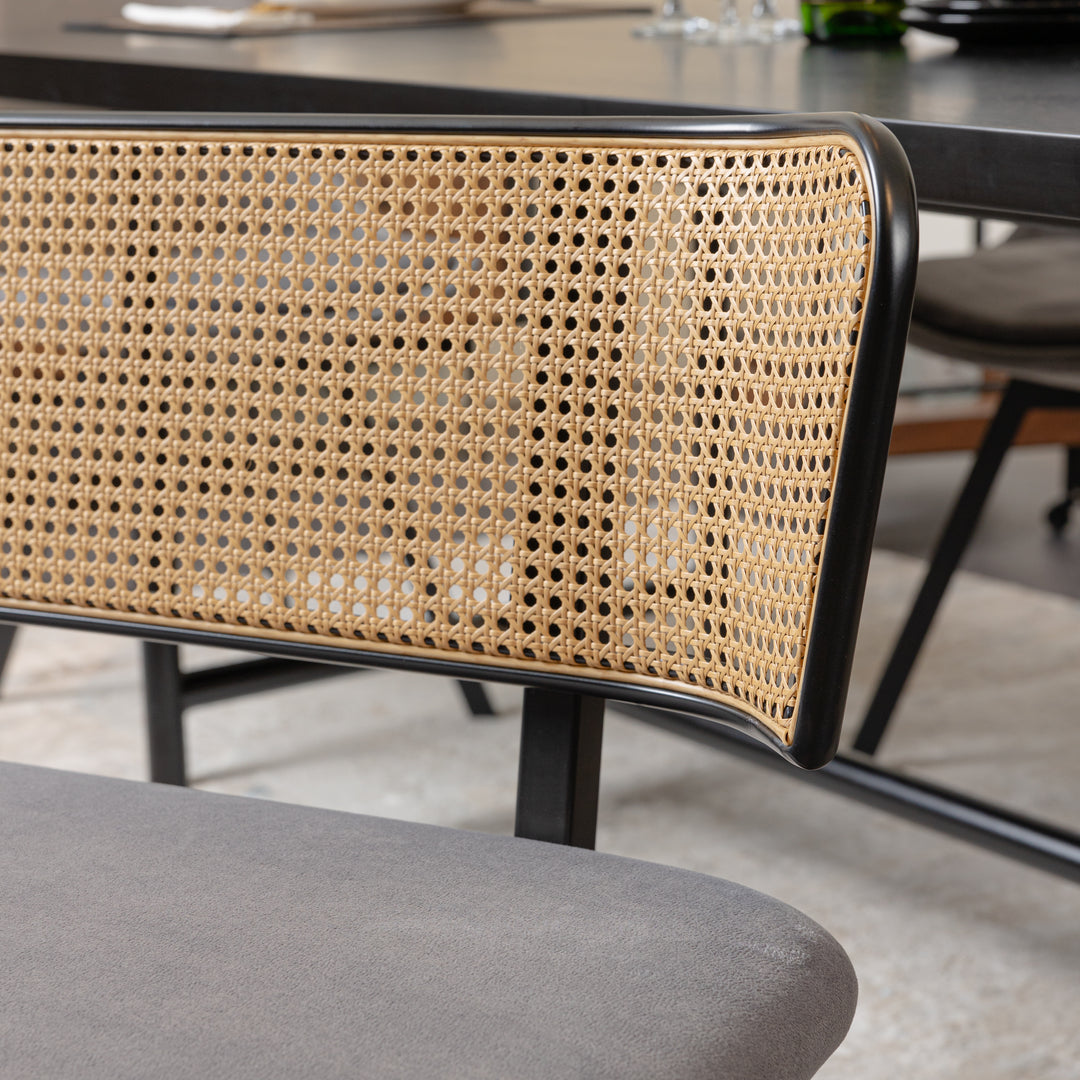 LEDGER Bench Chair Light Grey