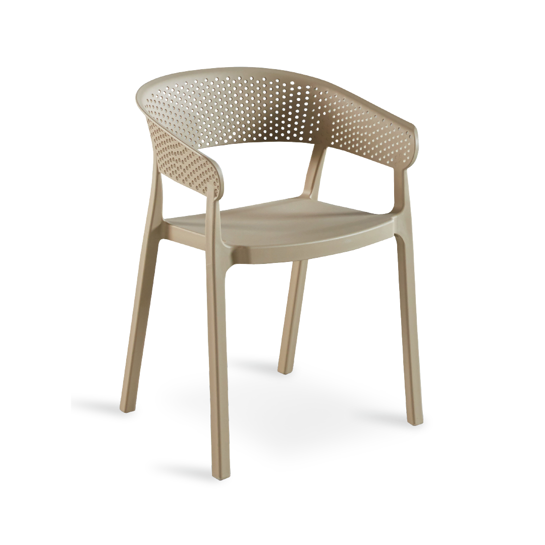 RANNI Cafe Chair Camel Brown