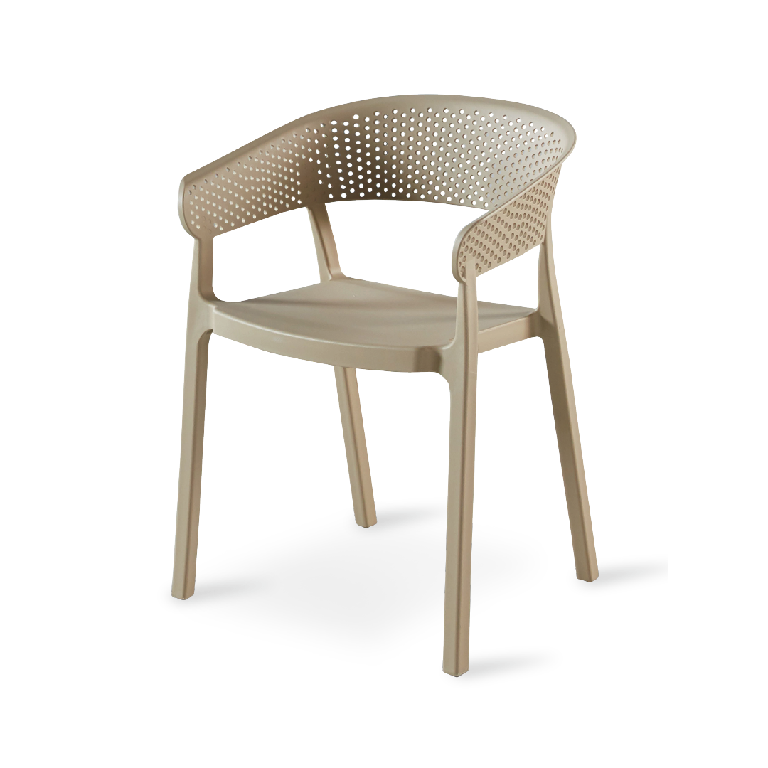RANNI Cafe Chair Camel Brown