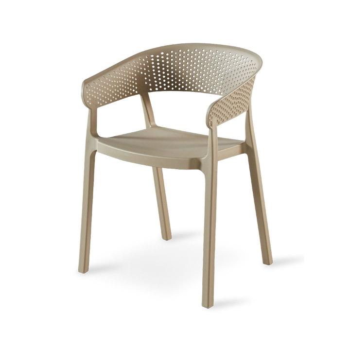 RANNI Cafe Chair Camel Brown