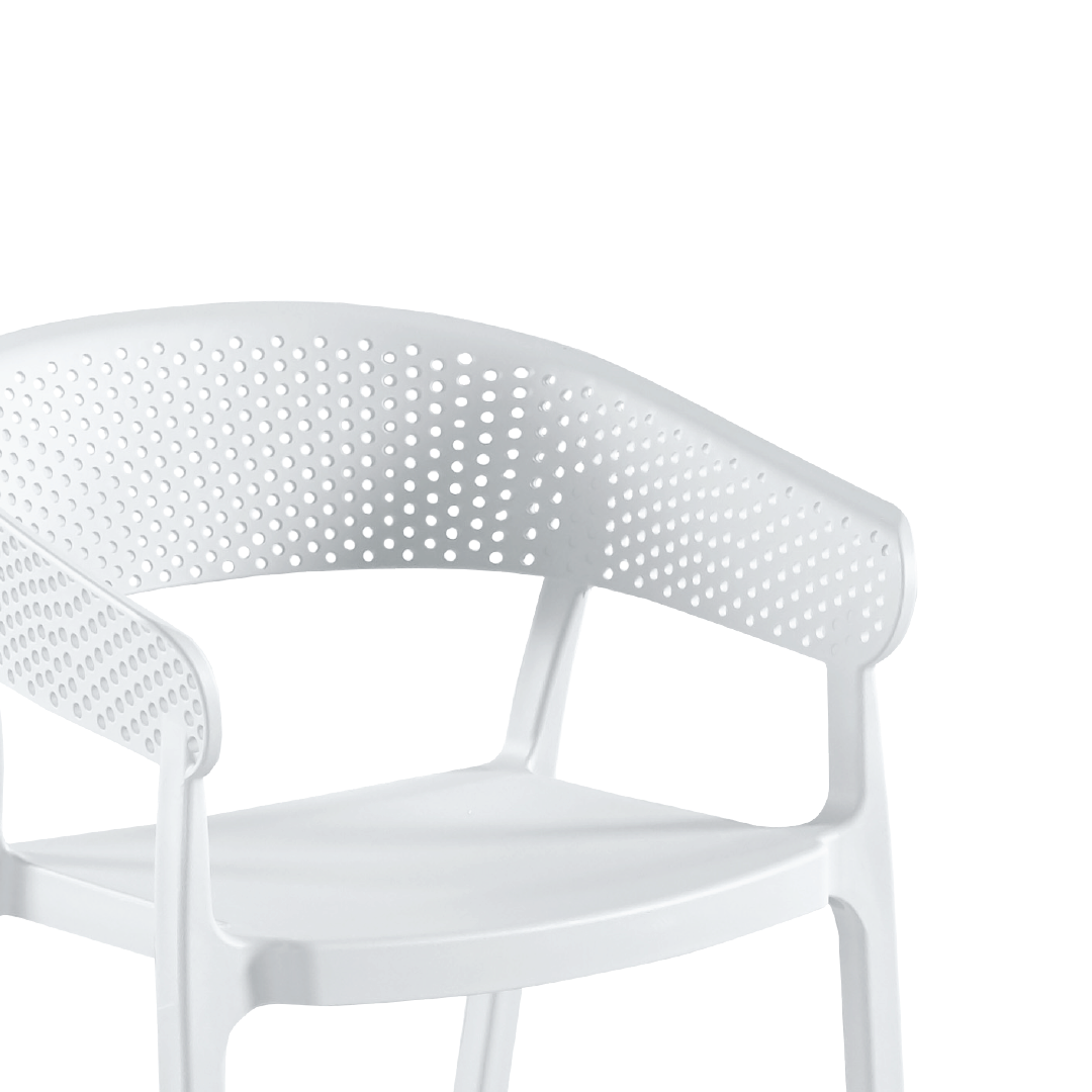 RANNI Cafe Chair White