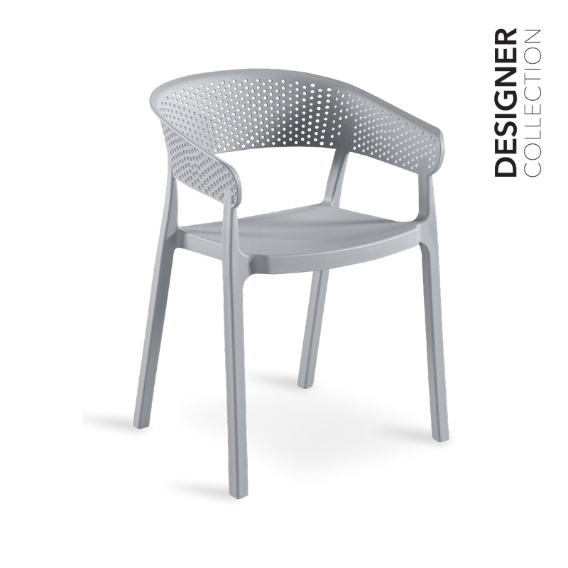 RANNI Dark Grey Designer Chair
