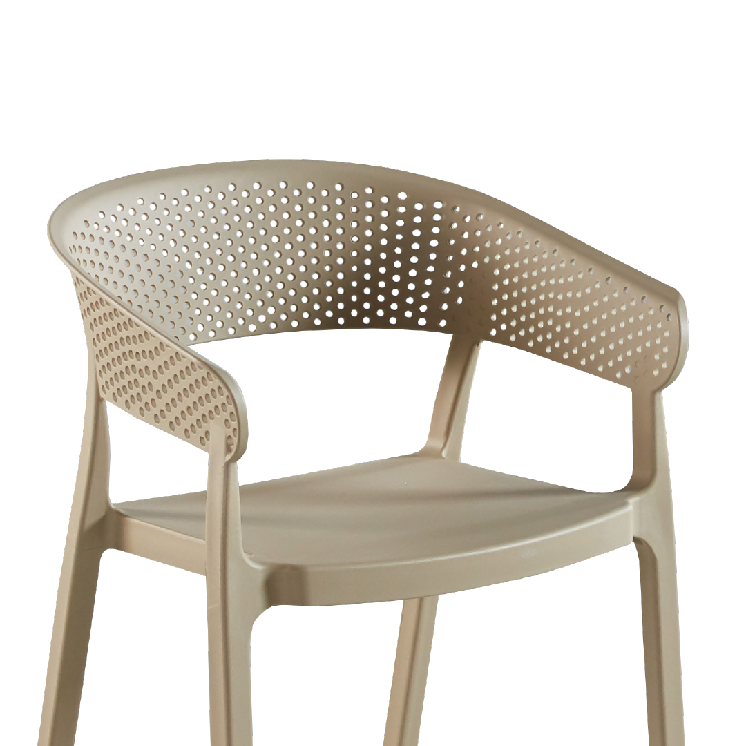 RANNI Cafe Chair Camel Brown