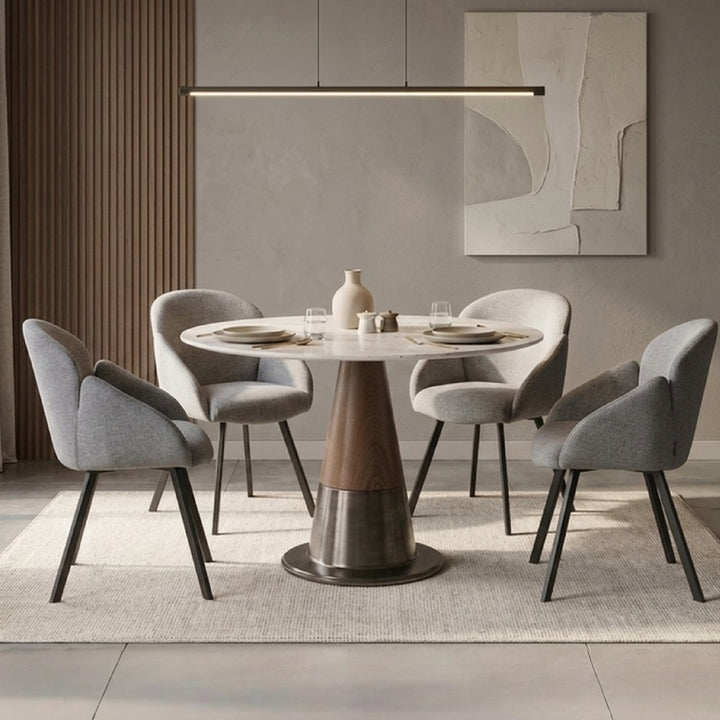 RINDA Crystal Stone Dining Table