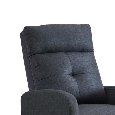 RISTOL III Recliner Sofa Dark Grey