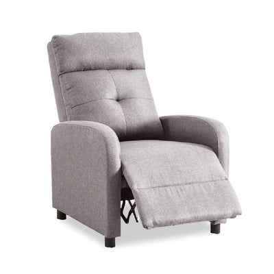 RISTOL III Recliner Sofa Light Grey