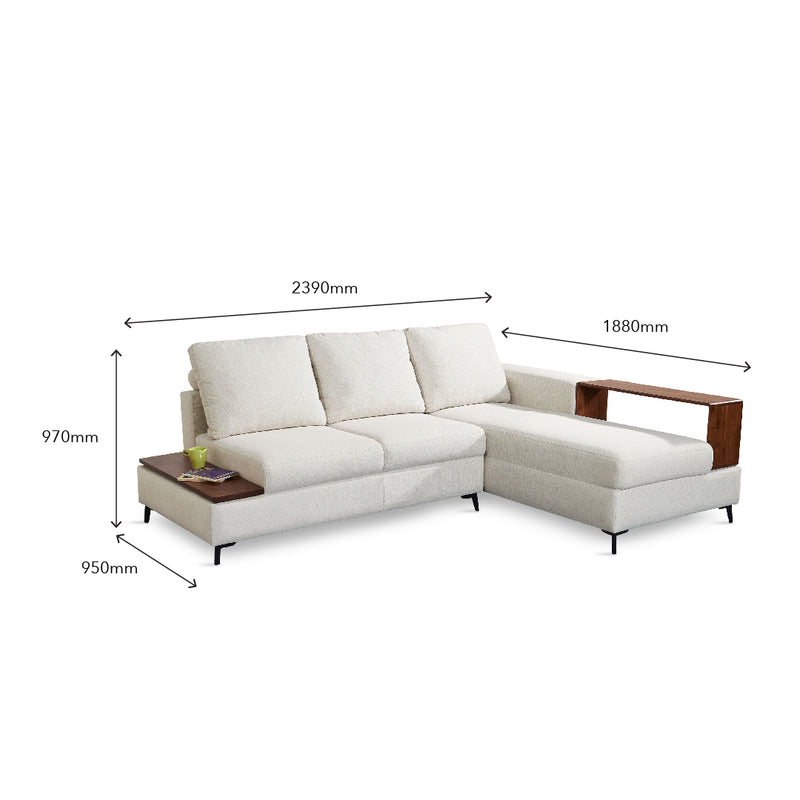 RIYA L-Shape Sofa