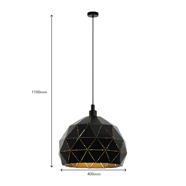 ROCCAFORTE Pendant Light (Gold)