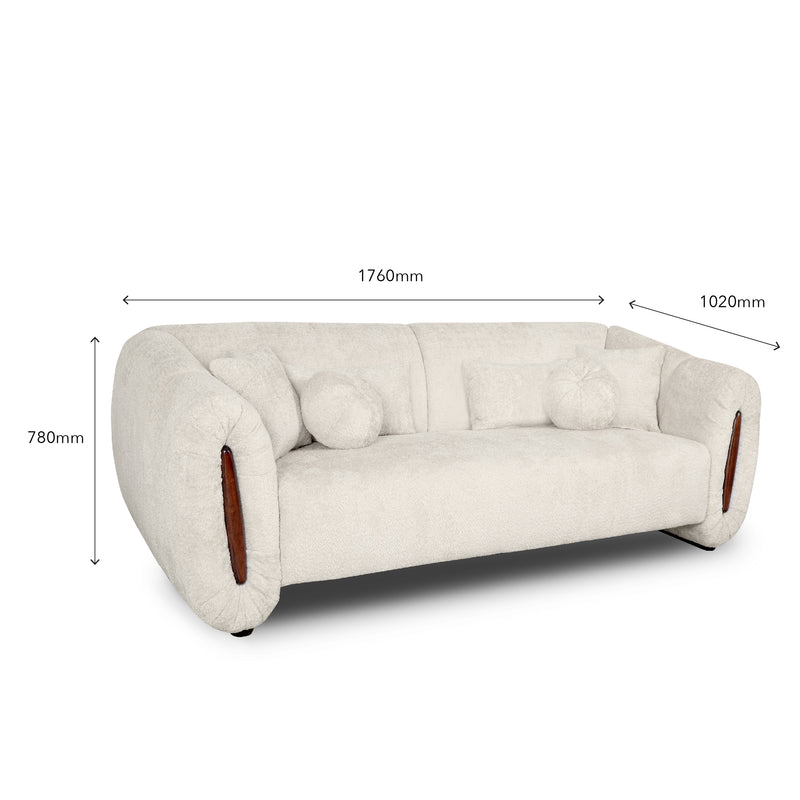 ROLAND 2 Seater Sofa