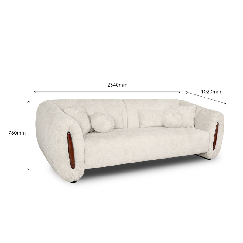 ROLAND 2 Seater Sofa