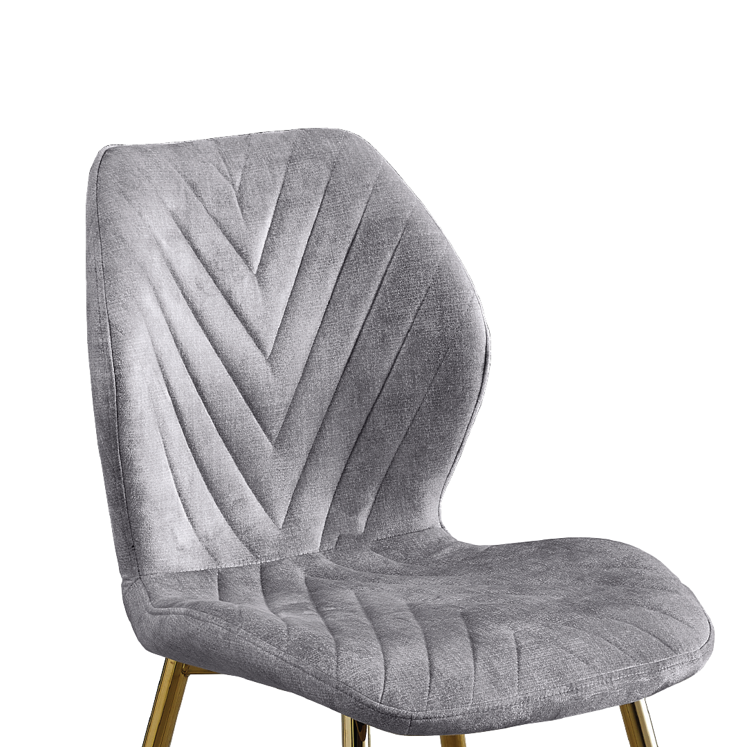 ROSALIE Dining Chair Dark Grey