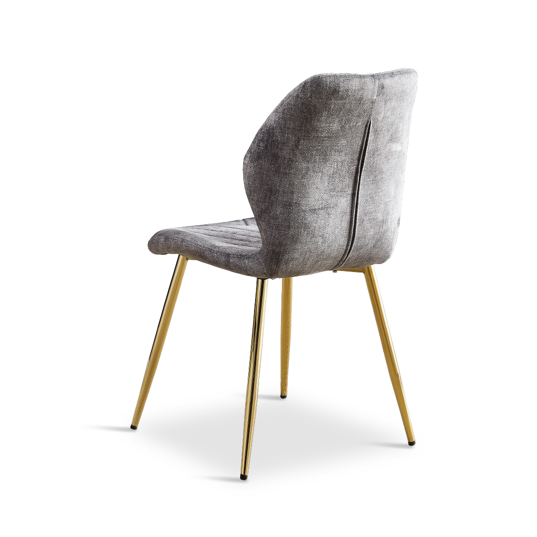 ROSALIE Dining Set Dark Grey