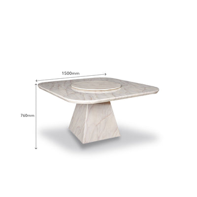 RUMI Marble Dining Table
