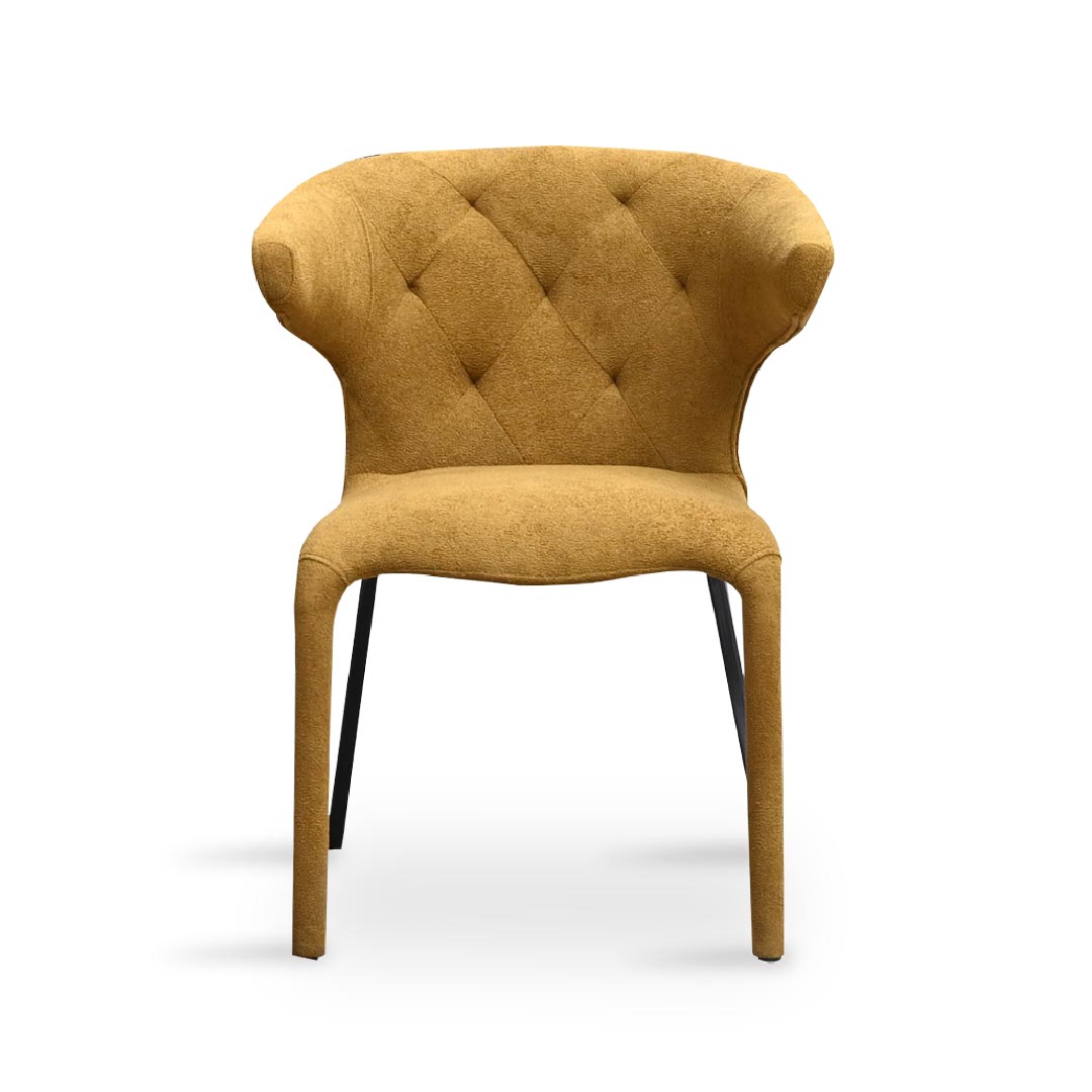 RUNO Dining Chair Yellow