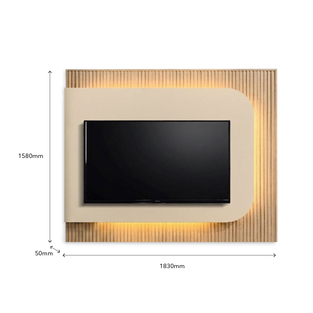 RUSHI Wall Mounted TV Cabinet