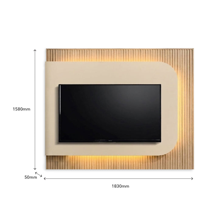 RUSHI Wall Mounted TV Cabinet