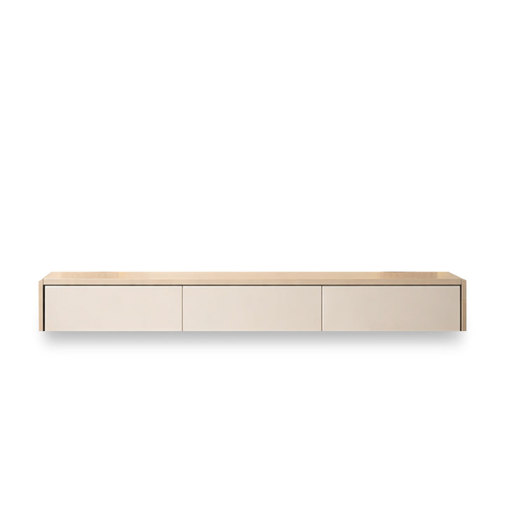 RYOHIN Wall Mounted Light Beige TV Cabinet