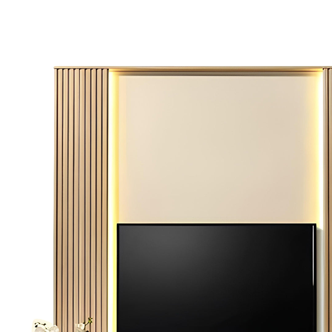 RYOHIN Wall Mounted Light Beige TV Cabinet