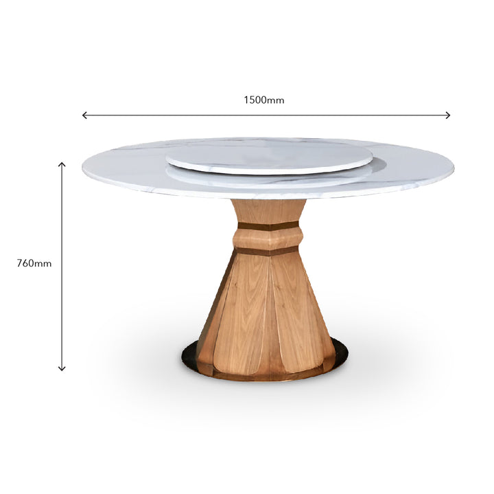 RAULA II Marble Dining Set