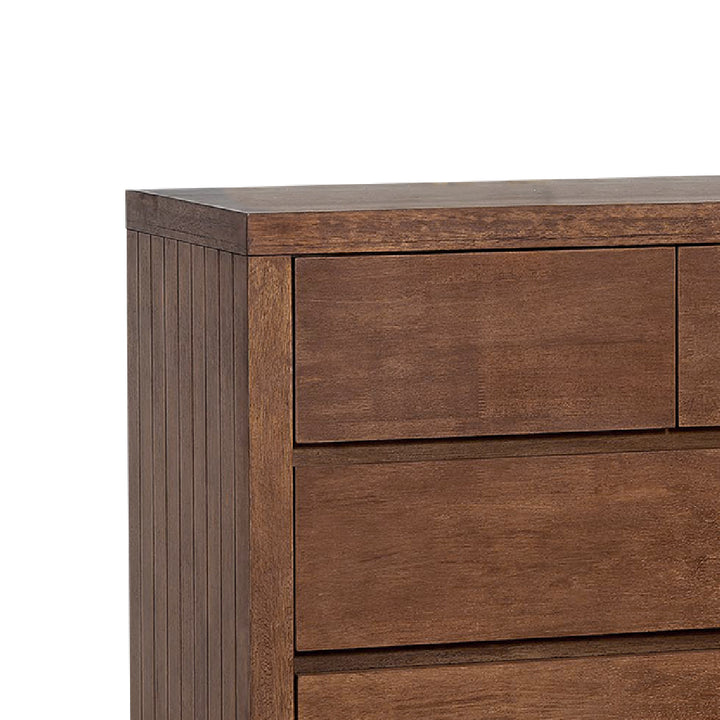 RAILEY 5 Drawer Solid Wood Chest