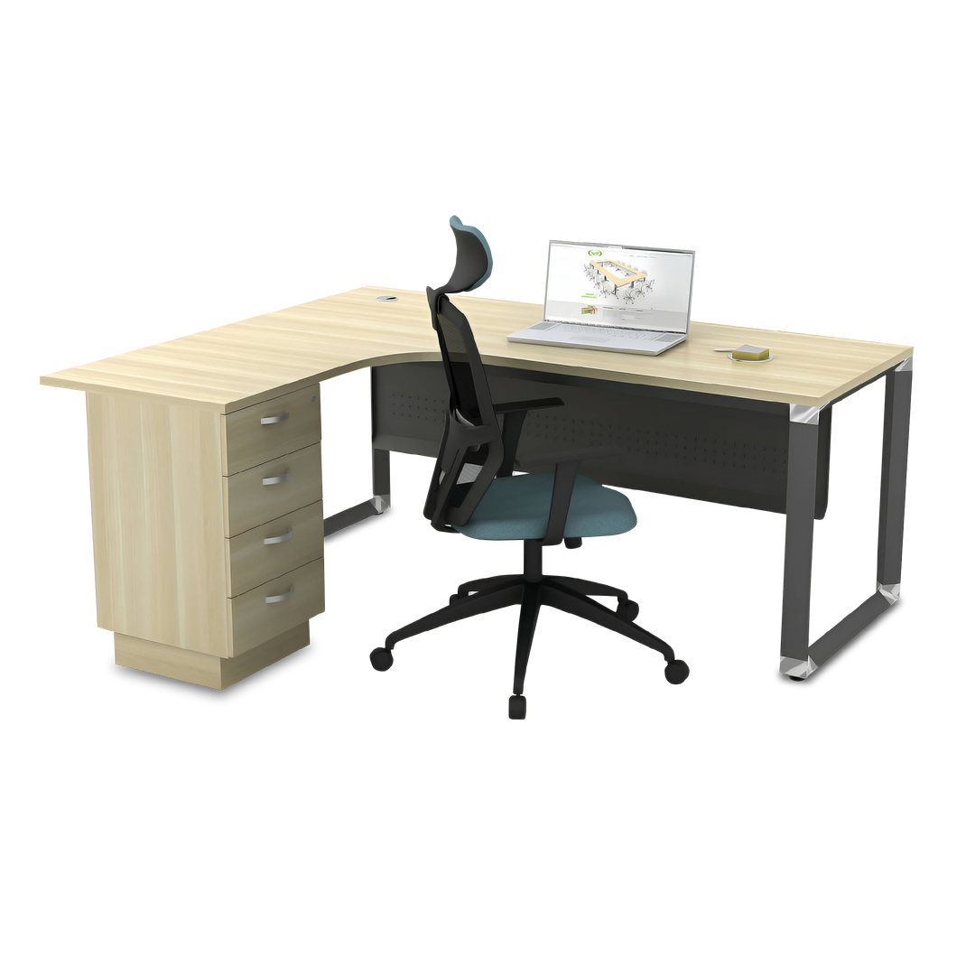 RHODES L-Shape Office Table