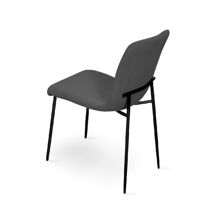 ZEEHAN Dining Set Dark Grey