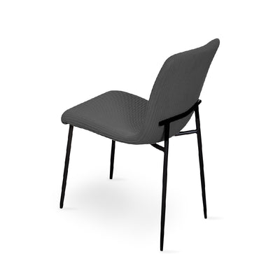 ZEEHAN Dining Set Dark Grey