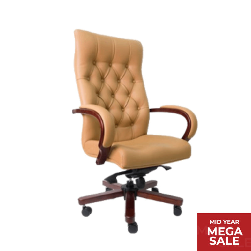 RITZ Wooden High Back Chair