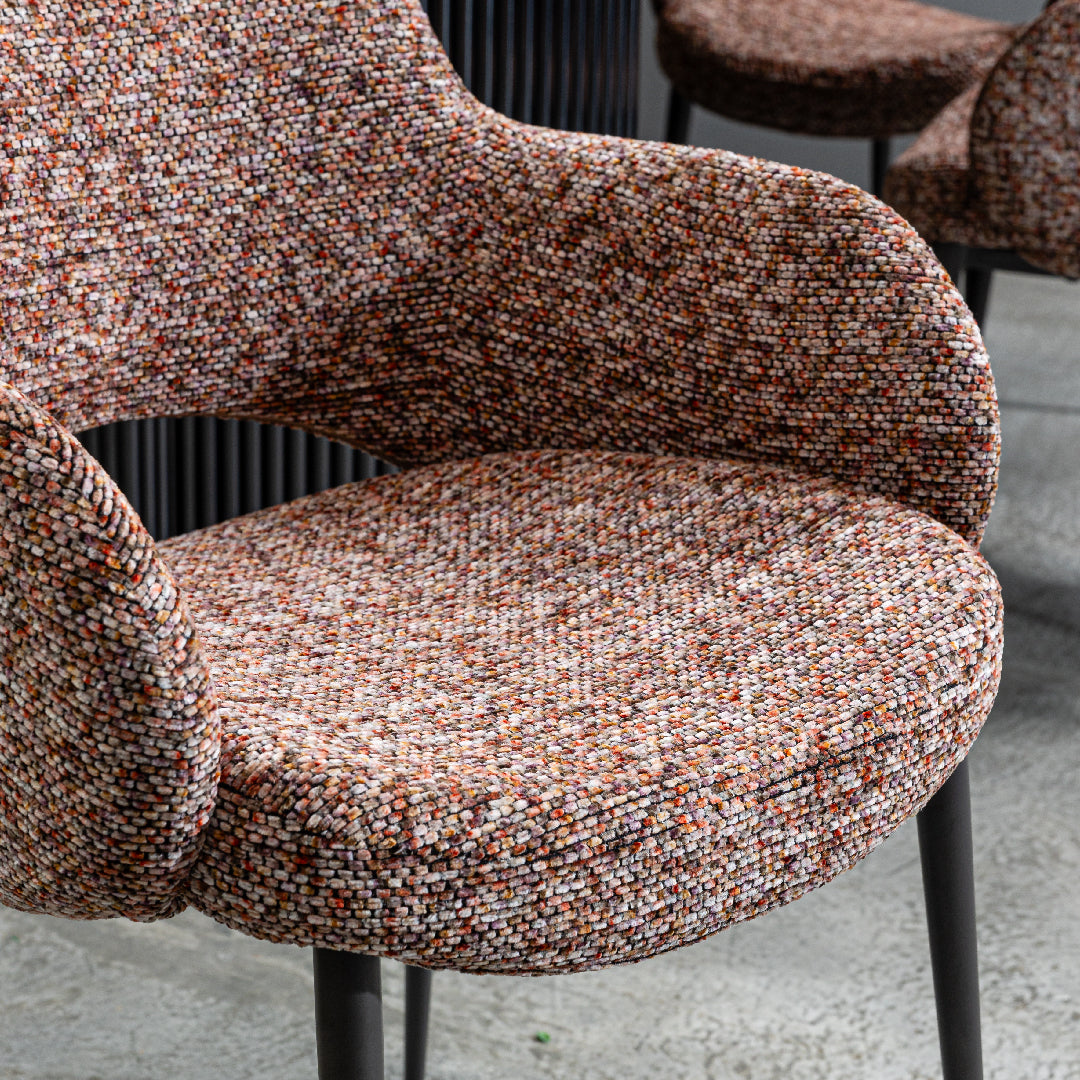 ROSE RAINBOW Marble Dining Set