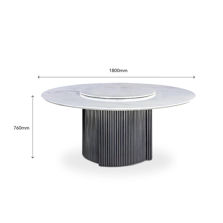 ROSE RAINBOW Marble Dining Set