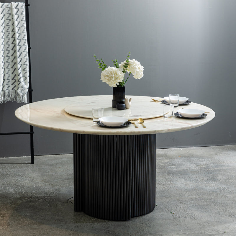 ROSE RAINBOW Marble Dining Table