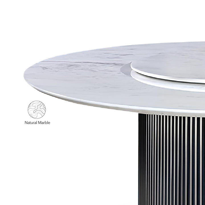 ROSE RAINBOW Marble Dining Table