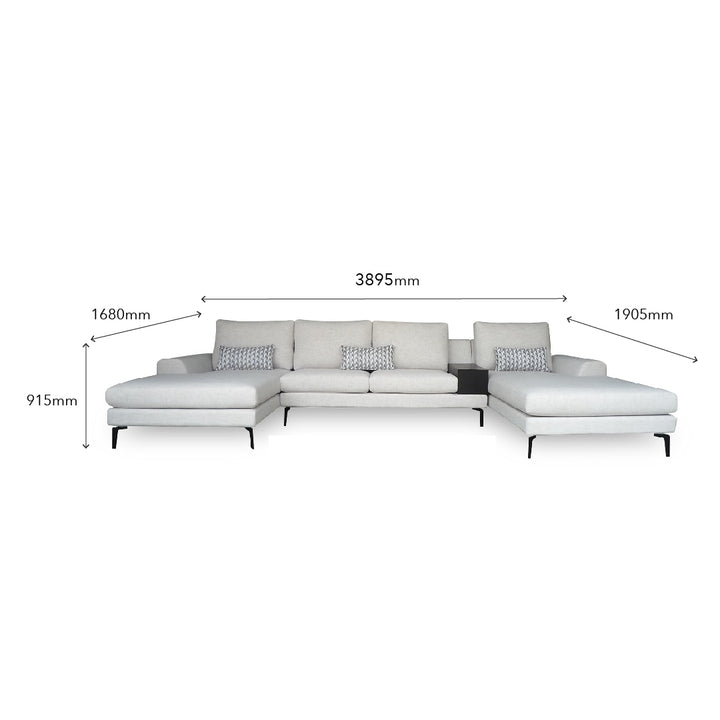 SAFFRON U-Shape Sofa Set