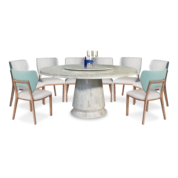 SANTINO Natural Marble Dining Table