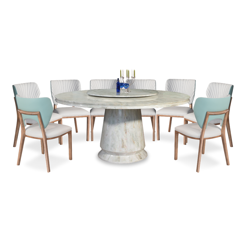 SANTINO Natural Marble Dining Table