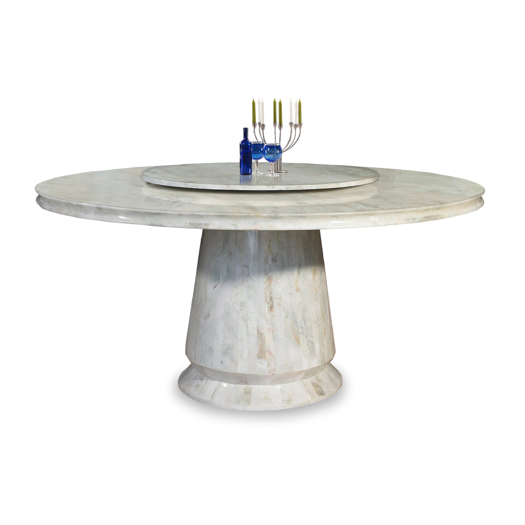 SANTINO Natural Marble Dining Table