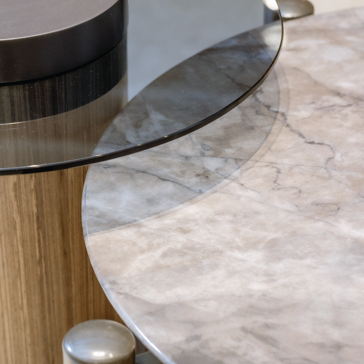 SARDINIA Ceramic Coffee Table Set