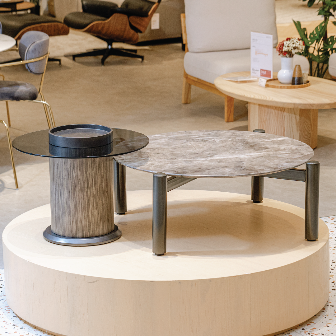 SARDINIA Ceramic Coffee Table Set