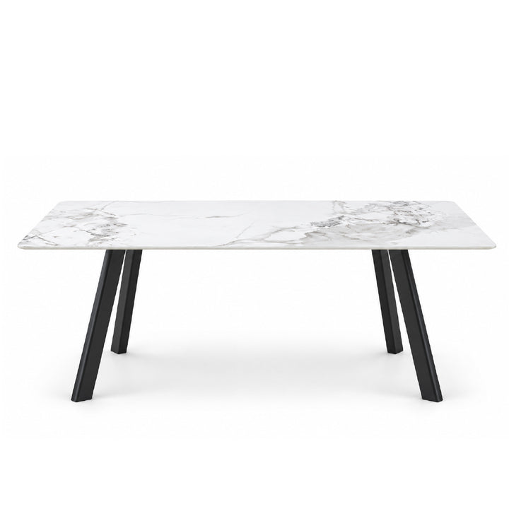 SELINE Dining Set Dark Grey