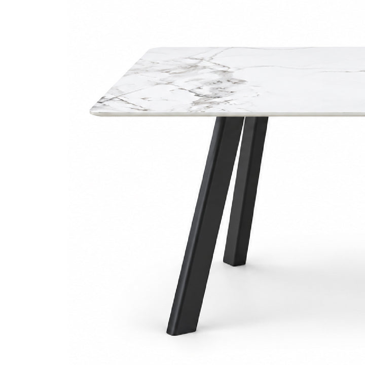 SELINE Dining Set Dark Grey