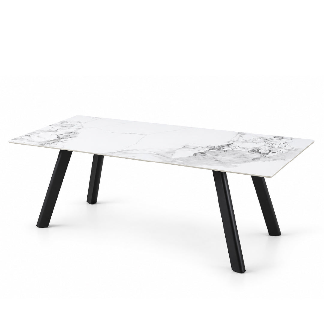 SELINE Dining Set Dark Grey