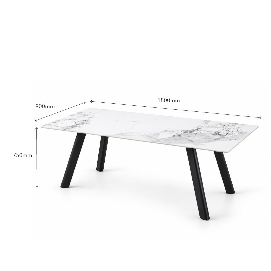 SELINE Sintered Stone Dining Table